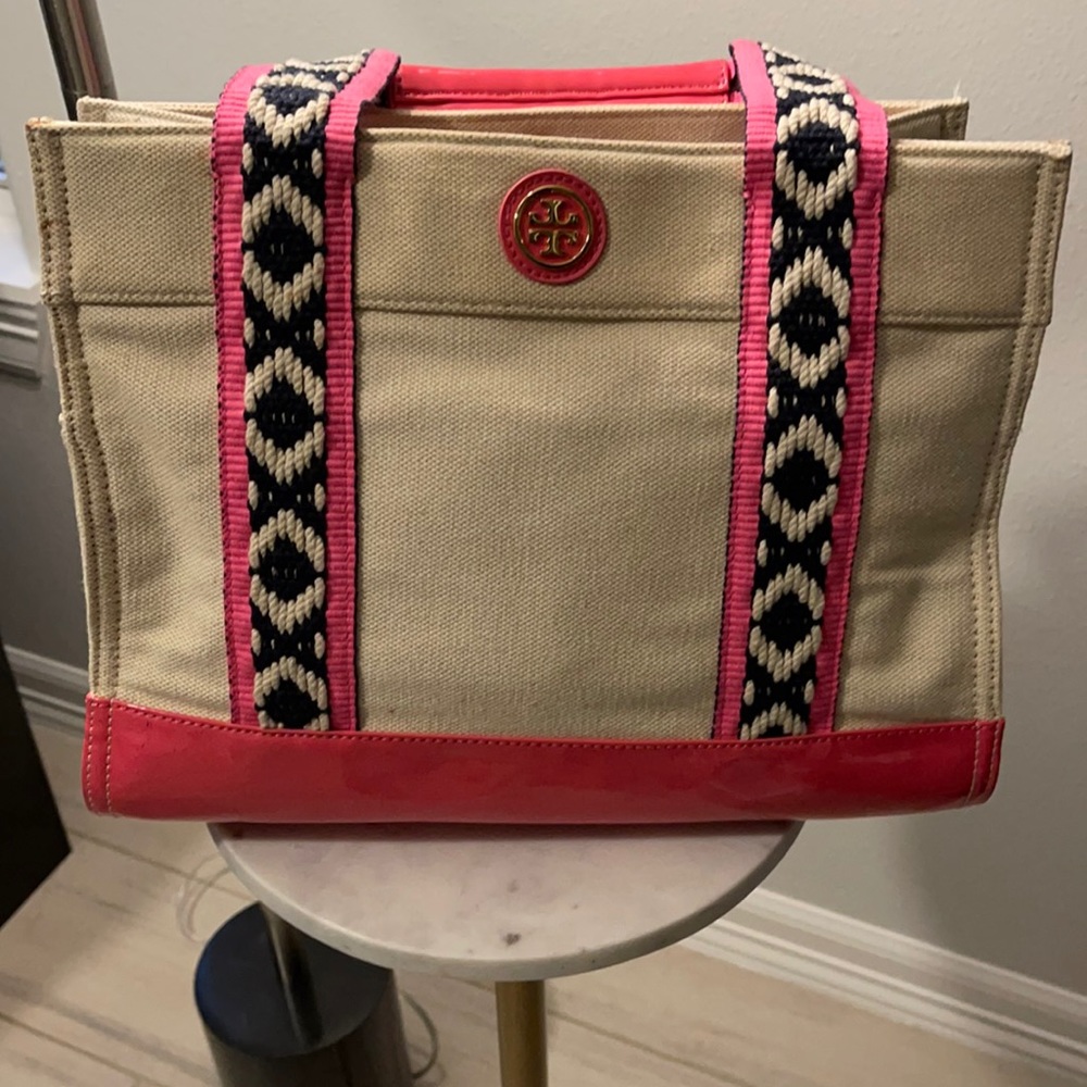 Tory burch beach tote